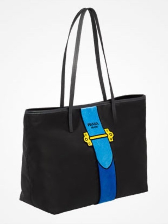 Prada Handbags - Prada Tessuto Nylon Ricamo tote bag